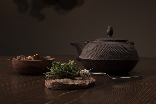 EntreAperitivo Brodo radicchio di campo tacos